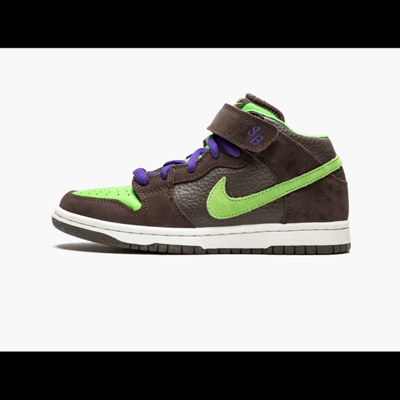 Nike SB Dunk Mid Pro QS Donatello - 314383 231 - Picture 2 of 5